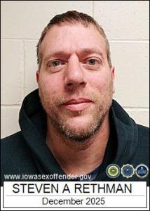 Steven Alan Rethman a registered Sex Offender of Iowa