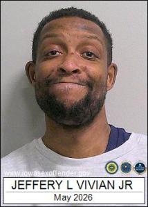 Jeffery Lamer Vivian Jr a registered Sex Offender of Iowa