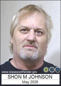Shon Mathias Johnson a registered Sex Offender of Iowa