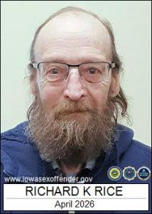 Richard Keith Rice a registered Sex Offender of Iowa