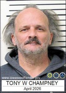 Tony William Champney a registered Sex Offender of Iowa