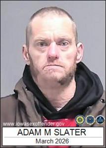 Adam Merle Slater a registered Sex Offender of Iowa