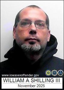 William Andrew Shilling III a registered Sex Offender of Iowa