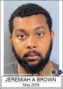 Jeremiah Alexander Brown a registered Sex Offender of Iowa