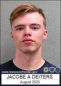 Jacobe Adam Deiters a registered Sex Offender of Iowa