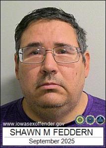 Shawn Michael Feddern a registered Sex Offender of Iowa