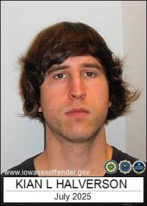 Kian Lee Halverson a registered Sex Offender of Iowa