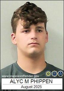 Alyc Matthew Phippen a registered Sex Offender of Iowa