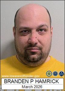 Branden Patrick Hamrick a registered Sex Offender of Iowa