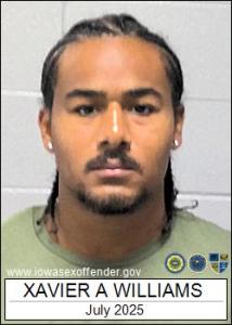 Xavier Ashton Williams a registered Sex Offender of Iowa
