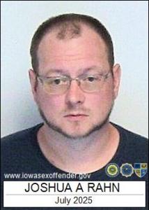 Joshua Allen Rahn a registered Sex Offender of Iowa