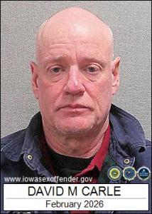 David Mark Carle a registered Sex Offender of Iowa