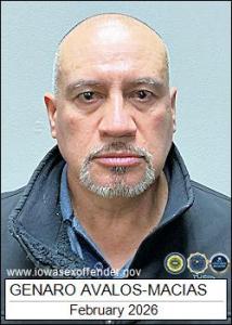 Genaro Avalos-macias a registered Sex Offender of Iowa