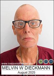 Melvin William Dieckmann a registered Sex Offender of Iowa