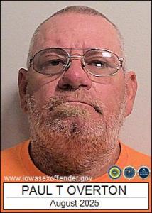 Paul Thomas Overton a registered Sex Offender of Iowa