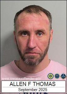 Allen Frederick Thomas a registered Sex Offender of Iowa