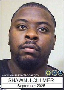 Shawn Jerome Culmer a registered Sex Offender of Iowa