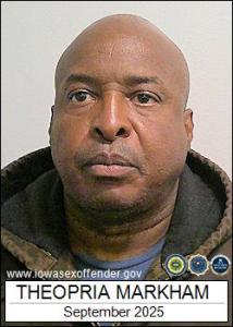 Theopria Markham a registered Sex Offender of Iowa