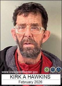Kirk Allen Hawkins a registered Sex Offender of Iowa
