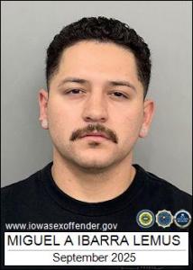 Miguel Angel Ibarra Lemus a registered Sex Offender of Iowa