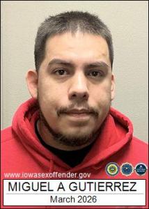Miguel Angel Gutierrez a registered Sex Offender of Iowa