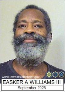 Easker Alonzo Williams III a registered Sex Offender of Iowa