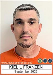 Kiel Lee Franzen a registered Sex Offender of Iowa