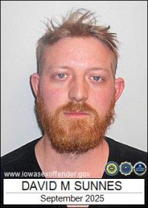 David Michael Sunnes a registered Sex Offender of Iowa