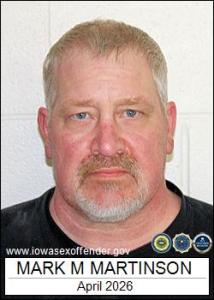Mark Melvin Martinson a registered Sex Offender of Iowa