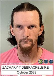 Zachary Taylor Debrackeleire a registered Sex Offender of Iowa