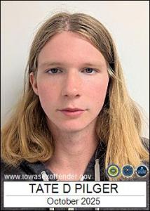 Tate Donavan Pilger a registered Sex Offender of Iowa