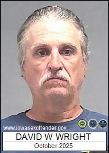 David Willard Wright a registered Sex Offender of Iowa