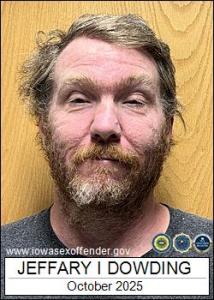 Jeffary Ian Dowding a registered Sex Offender of Iowa