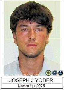 Joseph J Yoder a registered Sex Offender of Iowa