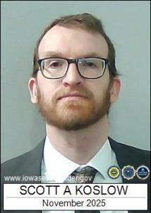 Scott Alexander Koslow a registered Sex Offender of Iowa