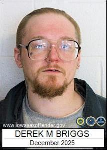 Derek Mackinzie Briggs a registered Sex or Violent Offender of Indiana