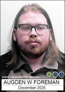 Augden Winfield Foreman a registered Sex Offender of Iowa