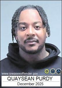 Quaysean Purdy a registered Sex Offender of Iowa