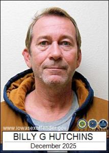 Billy Gene Hutchins a registered Sex Offender of Iowa