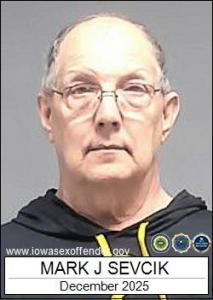 Mark Joseph Sevcik a registered Sex Offender of Iowa
