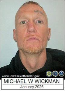 Michael William Wickman a registered Sex Offender of Iowa