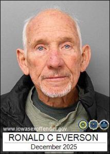 Ronald Clifford Everson a registered Sex Offender of Iowa