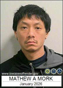 Mathew Allan Mork a registered Sex Offender of Iowa