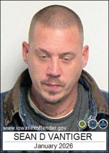 Sean Douglas Lee Vantiger a registered Sex Offender of Iowa