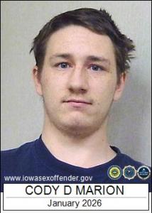 Cody Dean Marion a registered Sex Offender of Iowa