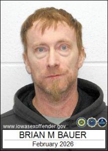 Brian Michael Bauer a registered Sex Offender of Iowa