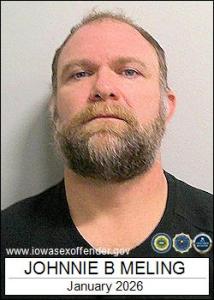 Johnnie Bertrum Meling a registered Sex Offender of Iowa