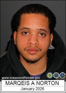 Marqeis Antony Norton a registered Sex Offender of Iowa