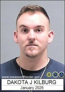 Dakota John Edward Kilburg a registered Sex Offender of Iowa