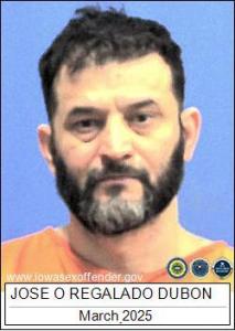 Jose Otoniel Regalado Dubon a registered Sex Offender of Iowa